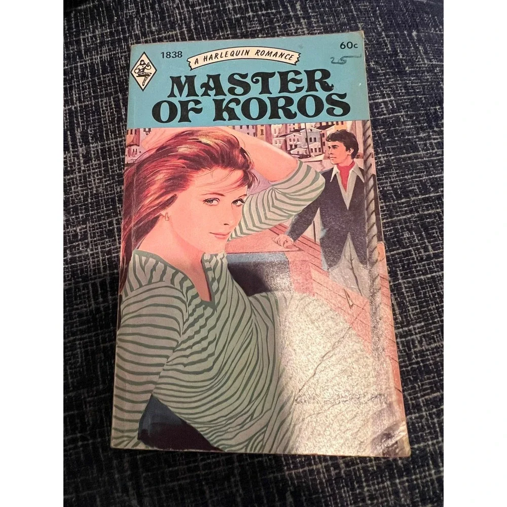 Master of Koros, Jan Andersen #1838 vintage‎ harlequin romance novel